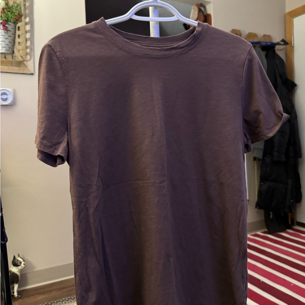 Maurices Women's Short Sleeve Brown Tee